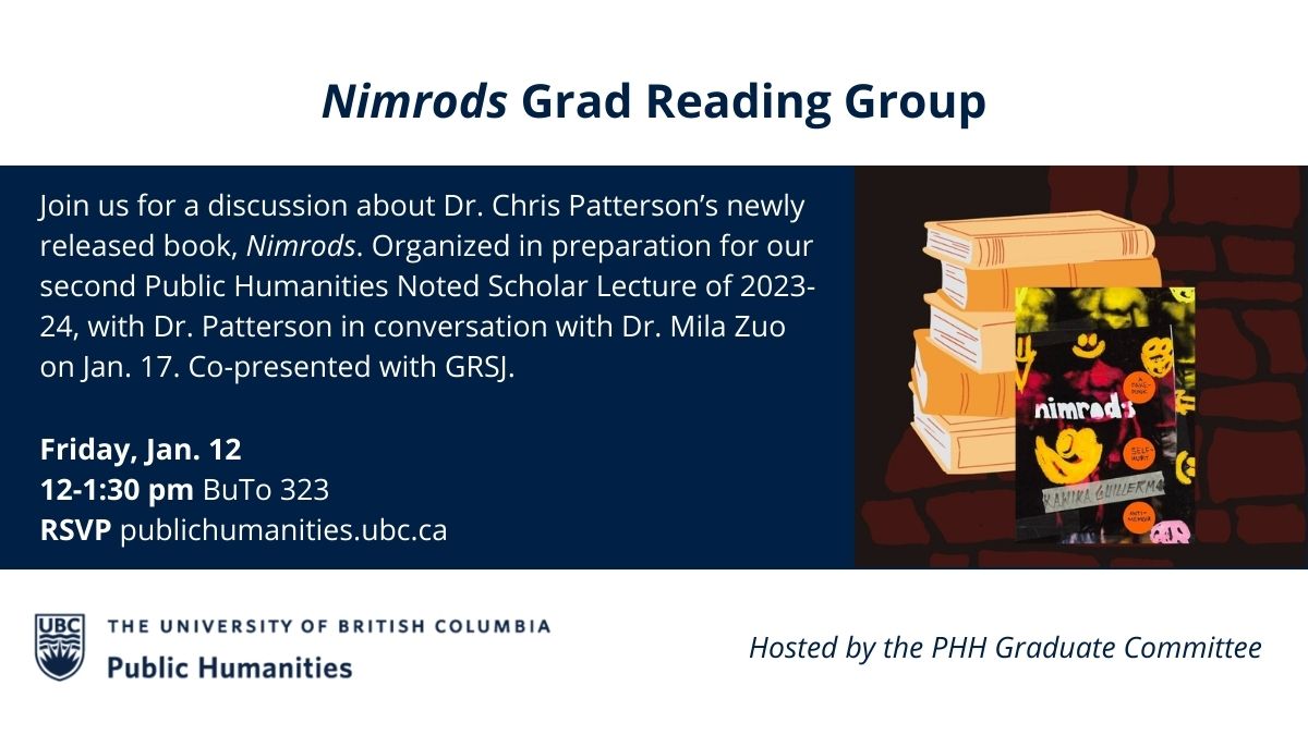 Nimrods Graduate Student Reading Group